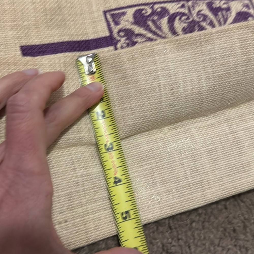 Unused “Chicago” Merchandise Marr Bamboo Handle Totes-Woven Fiber-Discoloration - Picture 14 of 16